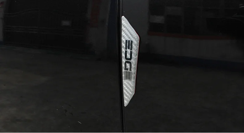 Для FORD EDGE 2010 2011 2013 аксессуары из углеродного волокна Текстура двери защитная полоса наклейка для автомобиля-Стайлинг