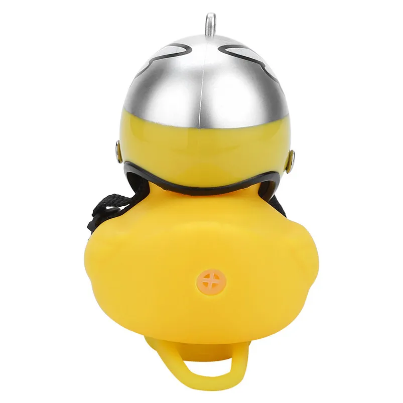 Night Light For Children Cartoon Duck Shape Shining Duck Bells Bedside Lamp Hone Garden Light Silicone Night Lamp 40JUN521