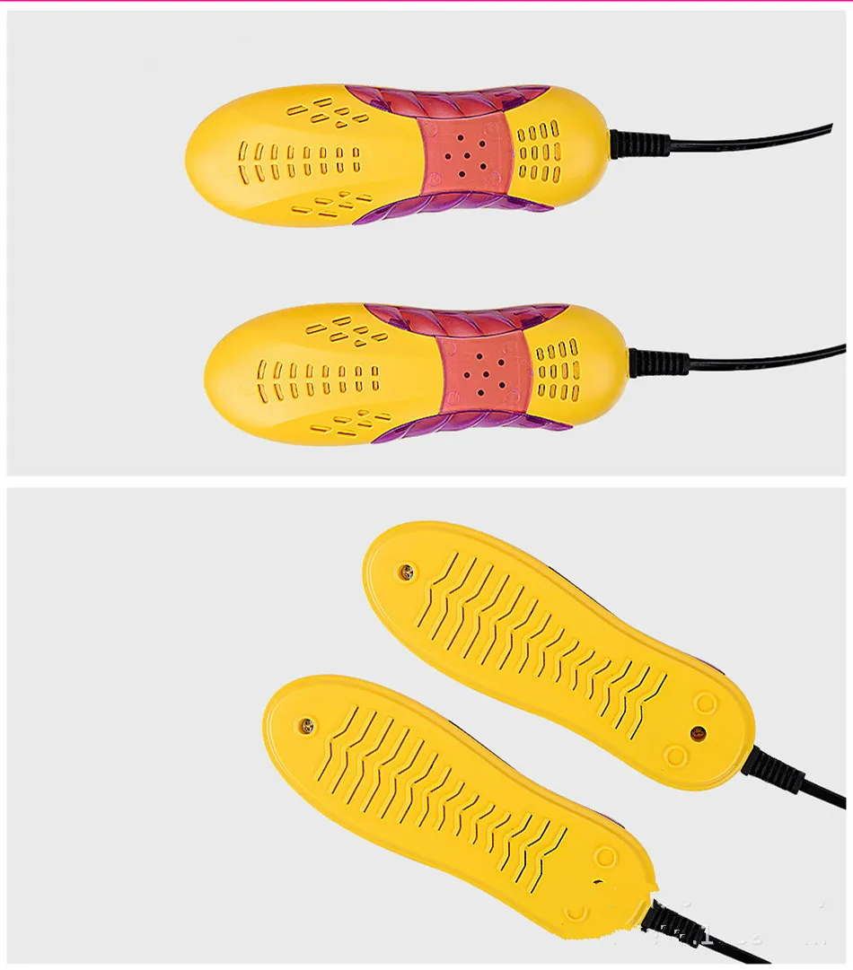 Desodorização e esterilização secador de sapatos secador