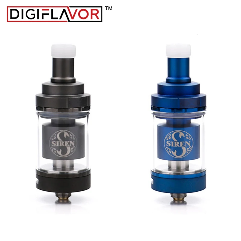 4 шт./лот Digiflavor Siren V2 GTA MTL Tank 24 мм версия 4,5 мл Танк регулировки воздушного потока обновлен siren 2 MTL Танк против Zeus