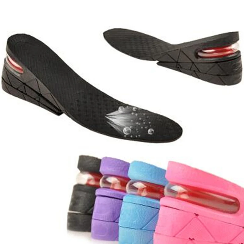 Woman 7cm 3 layers heighten the full pad Gender general insoles Warm