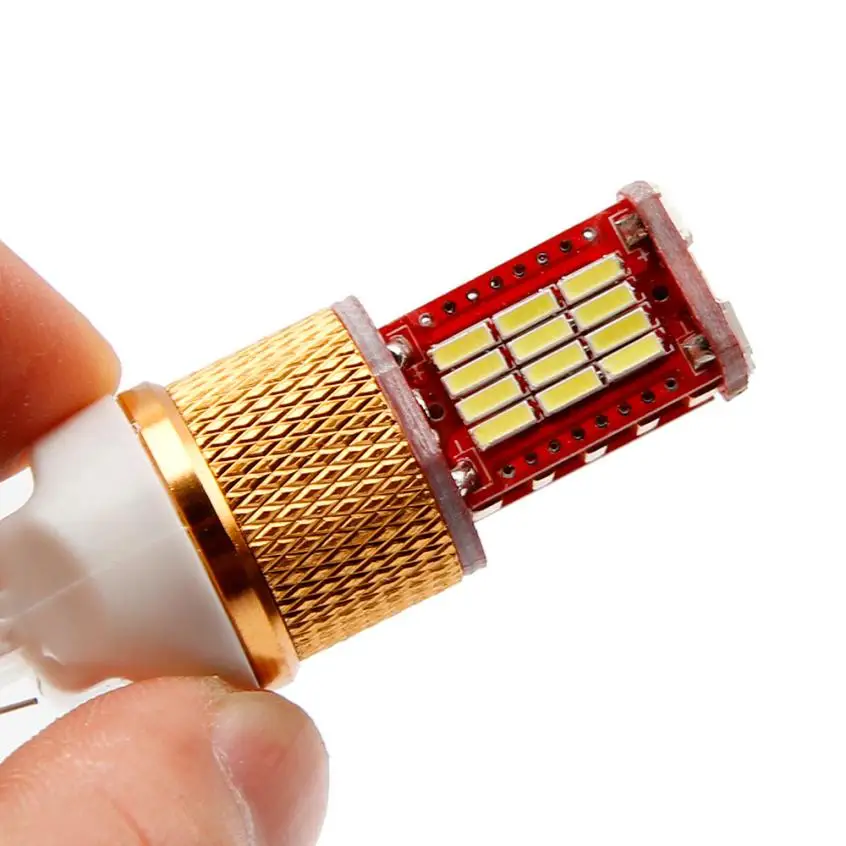 

2 x 7443 7440 W21 / 5W T20 33 smd 4014 Led  Chip Car Turn Signal DC12V@21026