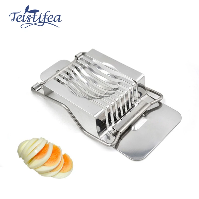 Teistifea Stainless Steel Egg Slicers Multifunction Kitchen Egg