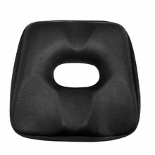 Comfortable Memory Foam Car Seat Cover Cushion Lower Hip Hemorrhoid Health Black msdtoys s6 lower body cover black