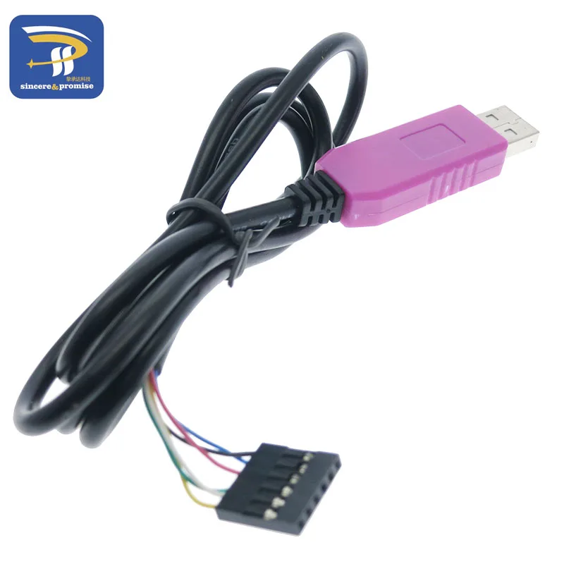 PL2303TA PL2303HX PL2303 USB ttl RS232 конвертер последовательный кабель PL2303HXD 6Pin совместимый с Win XP/VISTA/7/8/8,1/Android OTG - Цвет: PL2303HXD