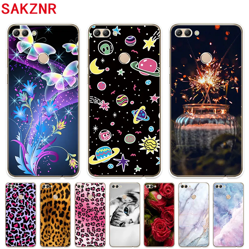 

For Huawei Y9 2018 Case Cover For Huawei Y9 2018 Case Transparent Printing Soft Silicone Case For Huawei Y9 2018 Phone Cover