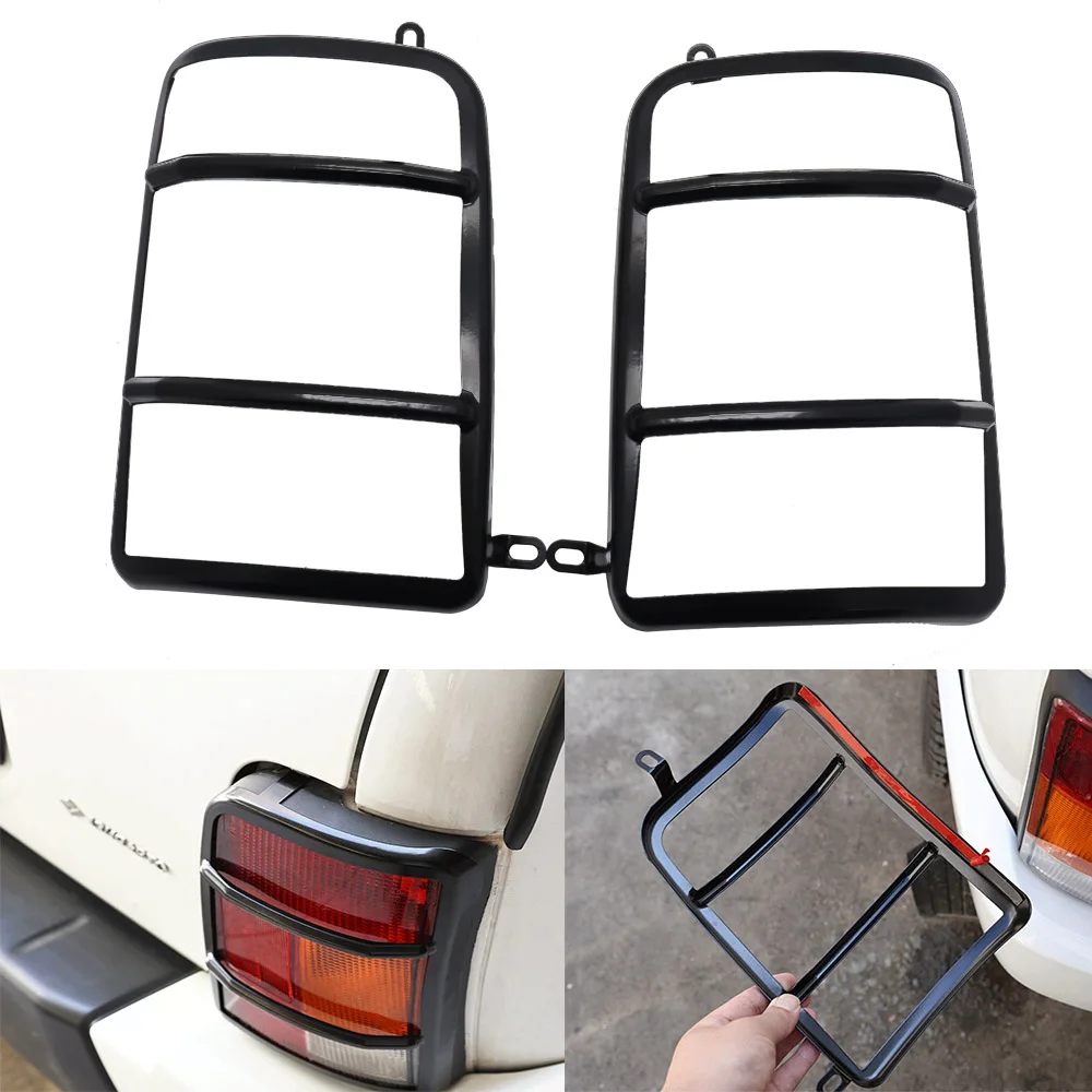 2PCS Alloy Car Rear Tail Light Lamp Protector Frame Trim For LADA NIVA Accessories (16)