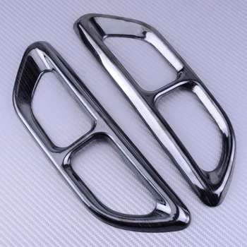 

2Pcs Titanium Rear Cylinder Exhaust Pipe Tip End Cover Trim Fit For Honda Accord 2018