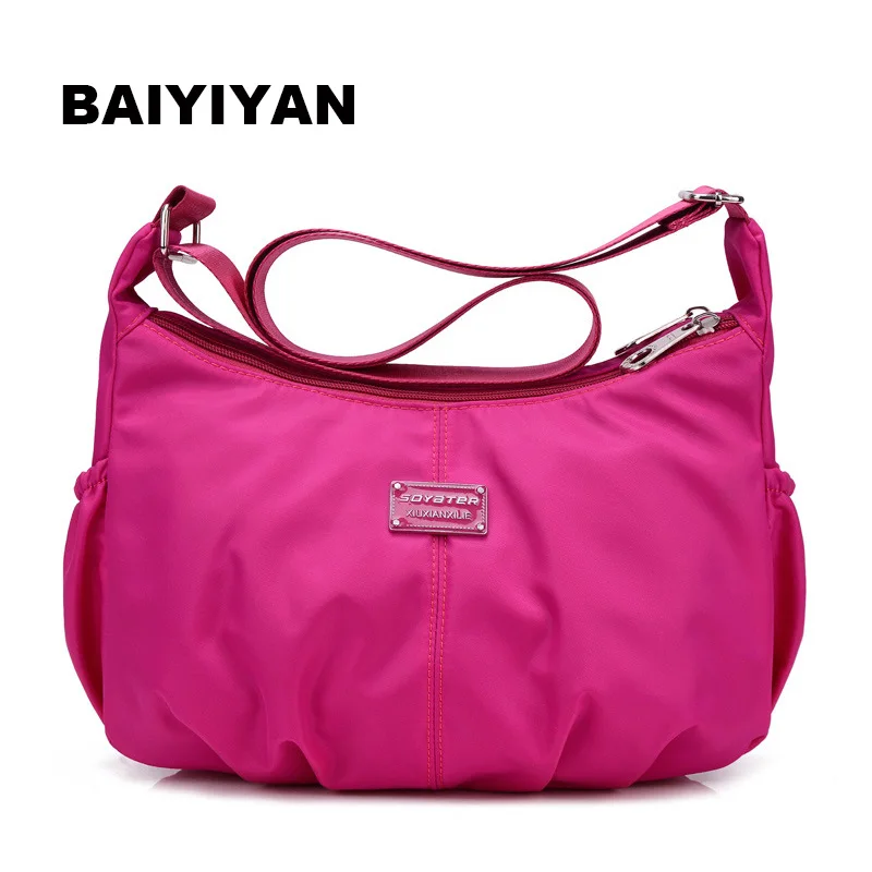 2016 Новое Прибытие Моды Водонепроницаемый Нейлон Женщин Сумки Crossbody Сумка Альпинизм Сумки Дорожная Сумка 7 Цвет