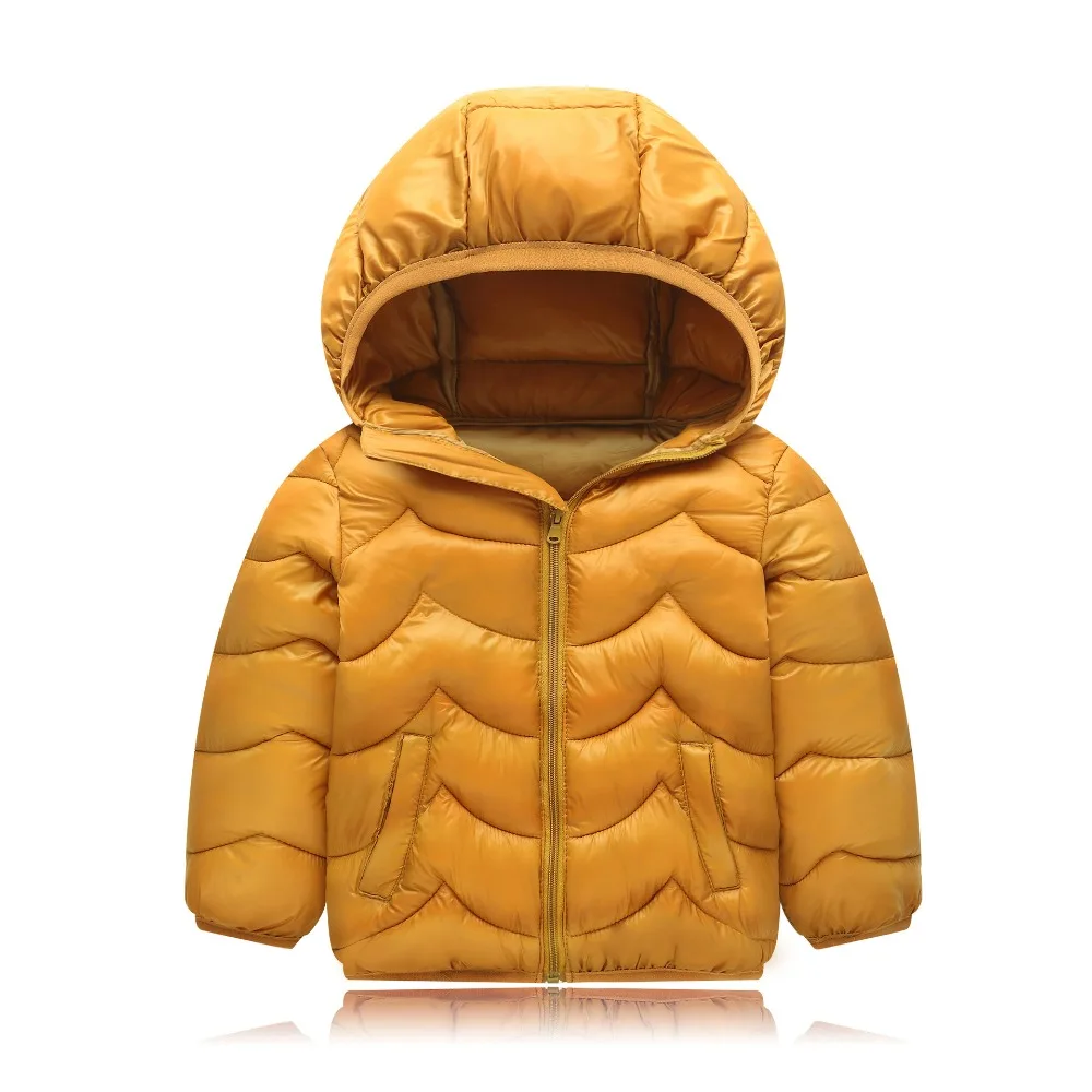 

Children Winter Jacket & Coat New Branded Fashion Hooded Down & Parkas Unisex Solid Lightweight Outwear Warm Clothes