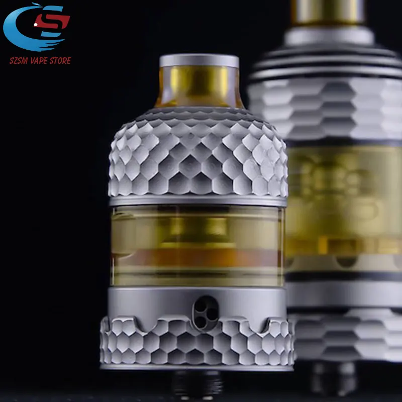 

Newest Hussar Project X The End Hussar Project X style RTA 2ml 316SS 22mm Vaporizer adjustable air flow tank VS Fatality RTA