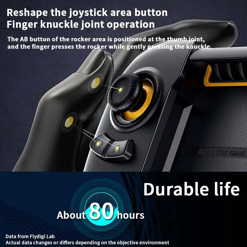  New Flydigi Wasp2 For PUBG bluetooth mobile Phone Game Gamepad One-Hand Games Controller for iOS An