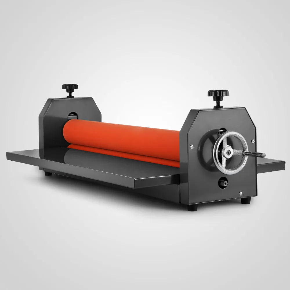39/" Manual Cold Roll Laminator Vinyl Photo Book Cover Film Laminating Machine