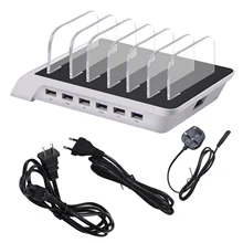 Besegad Мульти usb зарядная станция Подставка док-станция зарядное устройство для iPhone 10X8 7 6S Plus iPad Pro Air Mini 3 2 1 samsung Galaxy S8 S7