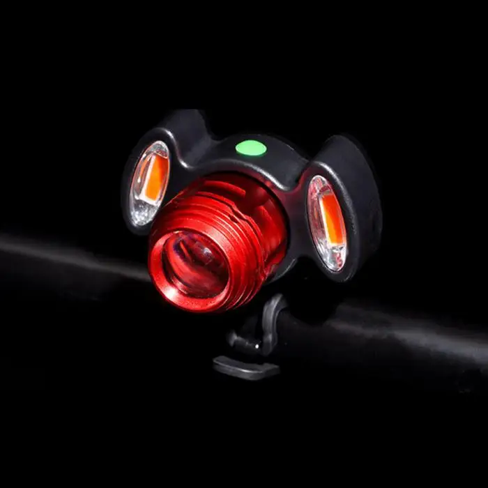 Perfect Bicycle Front Lamp USB Recharger Bike MTB Strong Light Waterproof Night Riding Flashlight ED-shipping 8
