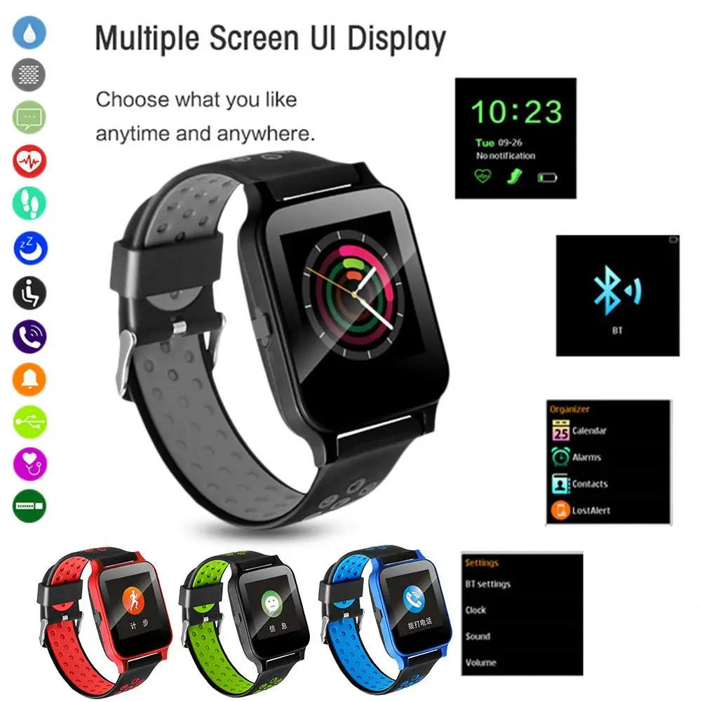 Y60 smart watch plug in card Call watch support sports record real time