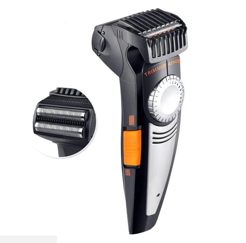 

2 in 1 precision Man Electric Skull Shaver Self Beard Styling Trimmer shaven head Razor Mustache hair clipper cutting machine