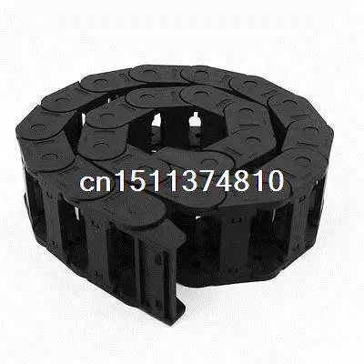 

Machine Tool R55 25mm x 100mm Black Plastic Cable Drag Chain Carrier