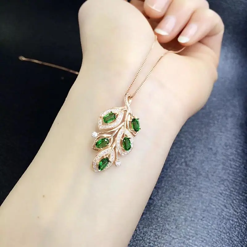 

2017 Qi Xuan_Tourmaline Stone Fashion Pendant Necklaces_Tourmaline Necklaces_Quality Guaranteed_Manufacturer Directly Sale