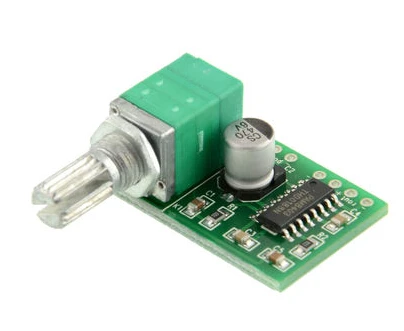 Модуль PAM8403 плата цифрового мини усилителя 2*3 Вт класса D с переключателем pot|board