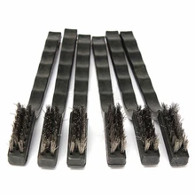 3 шт. 18 см Проволока из нержавеющей стали зубная щетка кисти ржавчины скраб удалить очистки инструменты проволока латунная