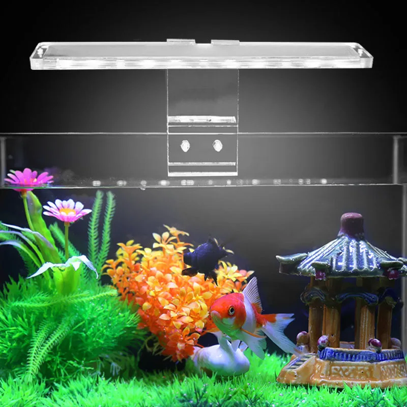 

Mini Fish Tank Light LED Aquarium Reptile Case Lamp Bar Energy-saving with the Android USB Port TB Sale