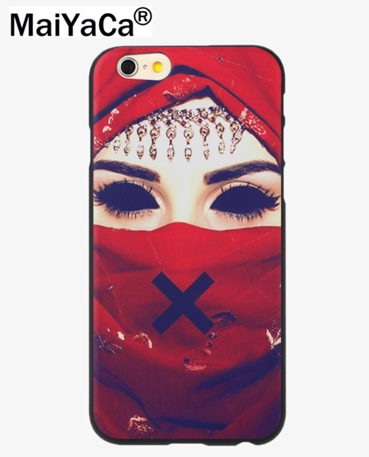 MaiYaCa Muslim Islamic Gril New Personalized print Phone Accessories Case for Apple iPhone 8 7 6 6S Plus X 5 5S SE 5C Cellphones