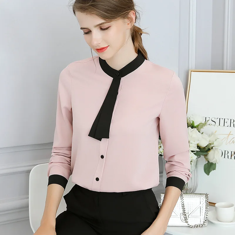 Women Blouses And Shirts New Arrival 2018 Summer Autumn Female Work ...