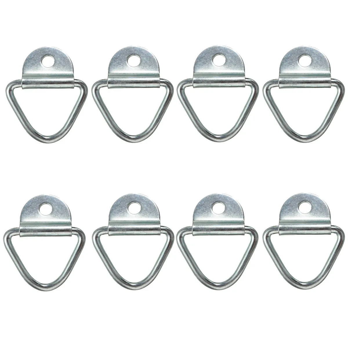 

8x Tie Down Lashing Ring Cheat Zinc Plated For Truck Trailer for Van Boat Horsebox