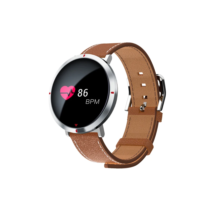 

New S2 Smart Wristband Color Round Screen Smart Bracelet Blood Pressure Heart Rate Monitor Fitness Tracker Bluetooth Smart Band