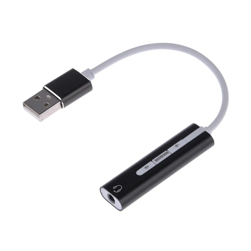 Usb type-A до 3,5 мм разъем, гарнитура стерео аудио адаптер кабель внешняя звуковая карта