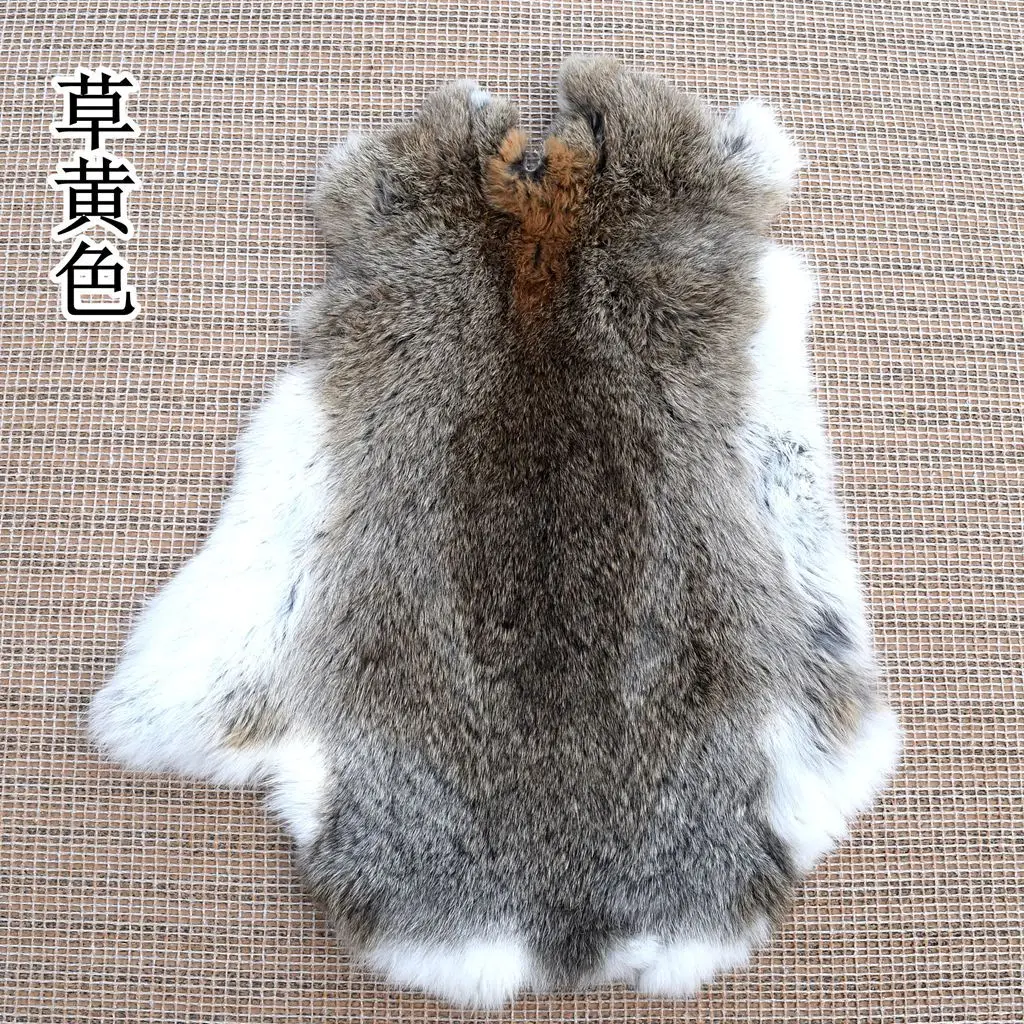 

Nature Genuine rabbit fur Rabbit Skin whole piece