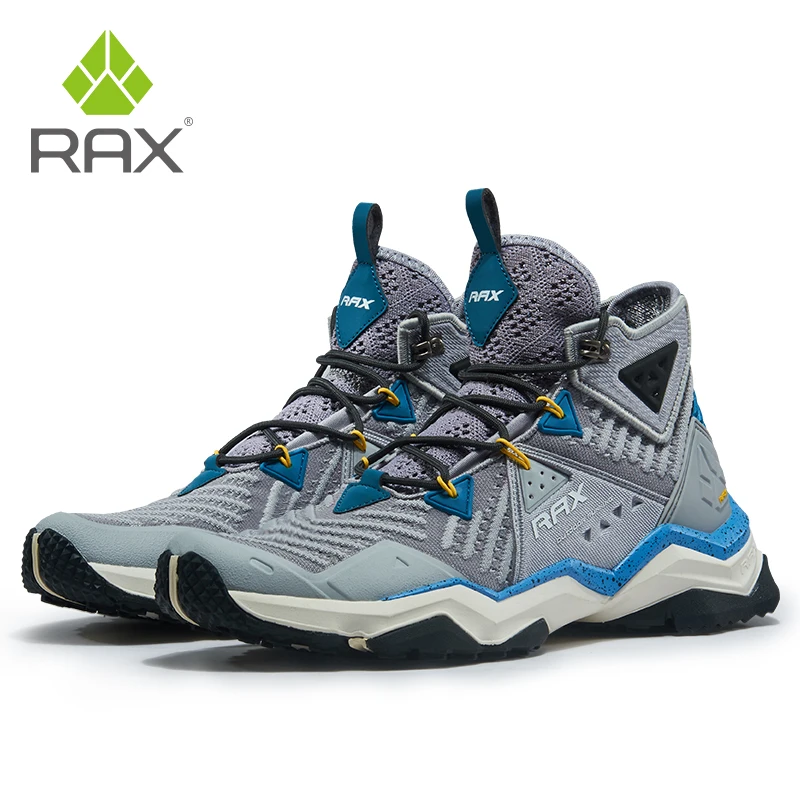 RAX Men  Professional Hiking Shoes Boots Outdoor Climbing Boots for Mountain Camping Sneakers for Men Trekking Boots Big Size