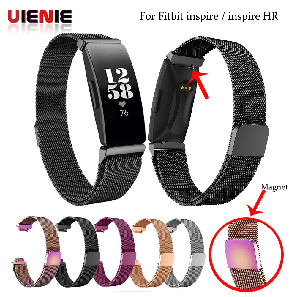 

For Fitbit Inspire HR Band Replacement Milanese Loop Magnetic Stainless Steel Strap Bracelet Betl for Fitbit Inspire Accessories