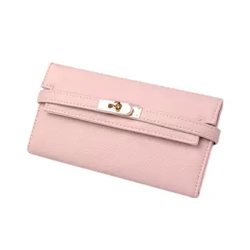 

PinShang Fashion Handbag Female Purse PU Leather Lock Women Wallet Ladies Long Card Holder Clutch Bag Bags for Women 2018 ZK50