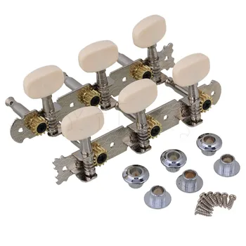 

Yibuy 2PCS 35mm Left and Right Tuning Key Pegs for Classical Guitar Single Hole