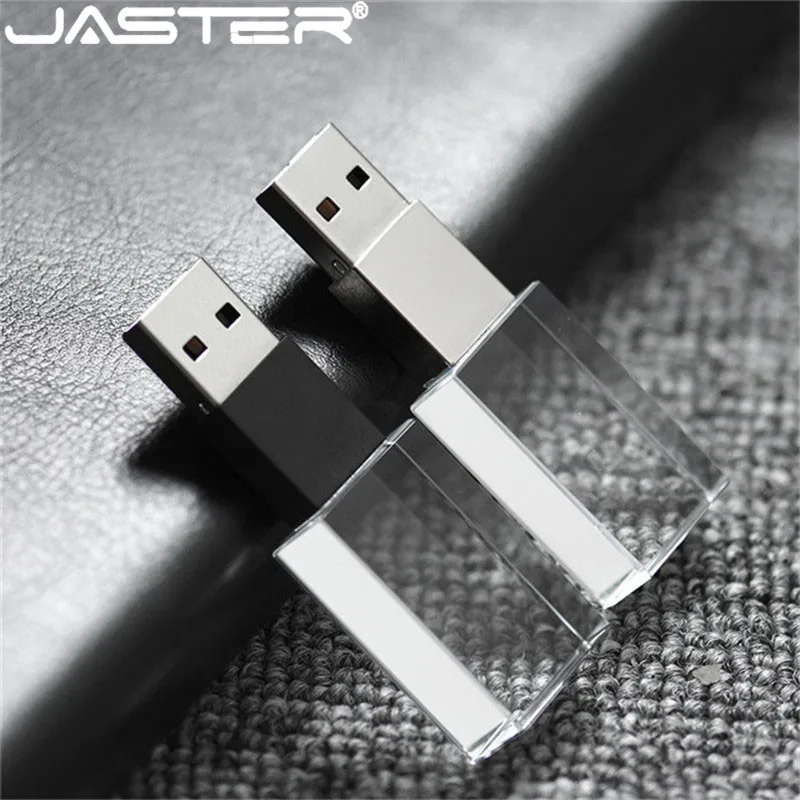 

Crystal usb sticks 3D print custom logo 4GB 8GB 16GGB usb flash pendrive 32GB 64GB transparent glass (over 10 pcs free logo)