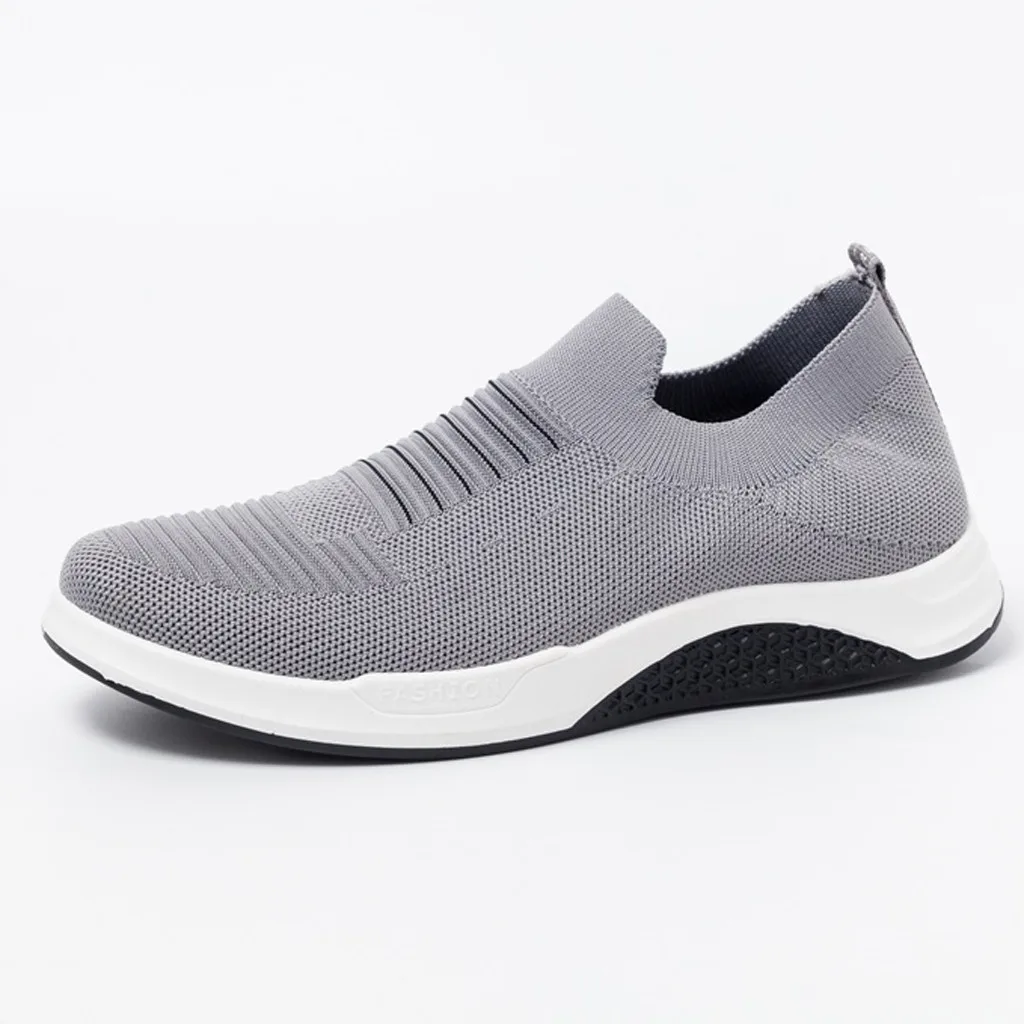 YOUYEDIAN tennis shoes Men Men's Solid Sports Casual Breathable Sneakers Solid table tennis shoes#G45