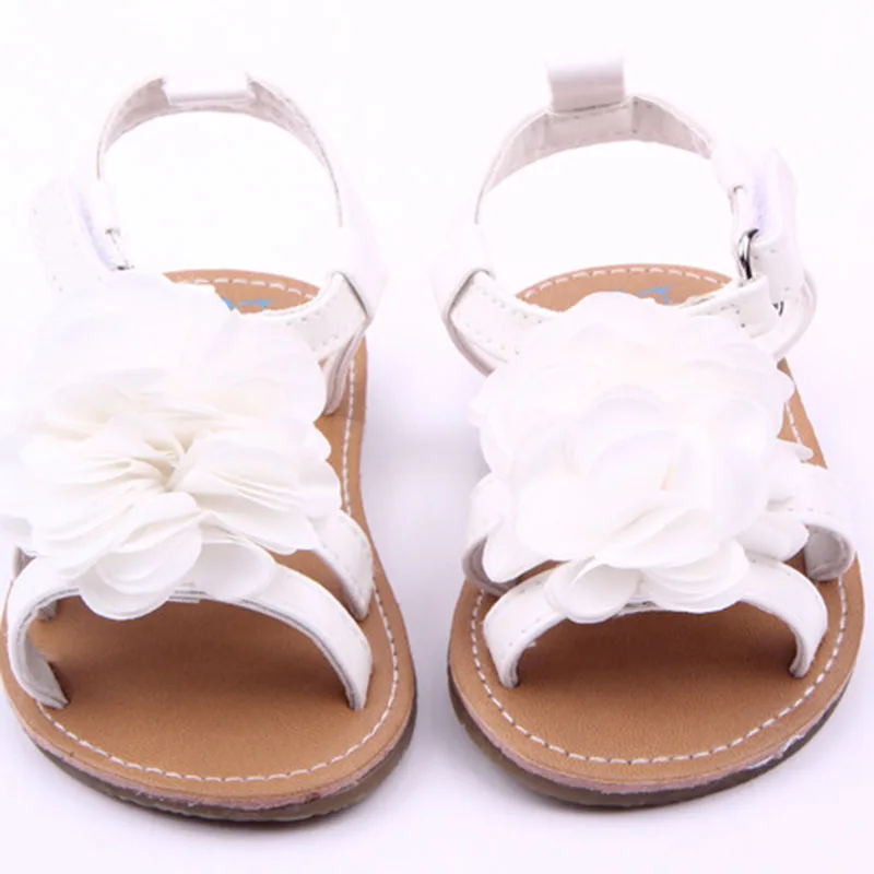 white hard bottom baby shoes