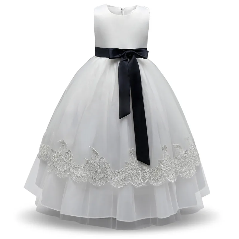 Solid Baby Girl Dress Children Kids Dresses For Girls 4 9 Years Birthday Outfits Dresses Girls