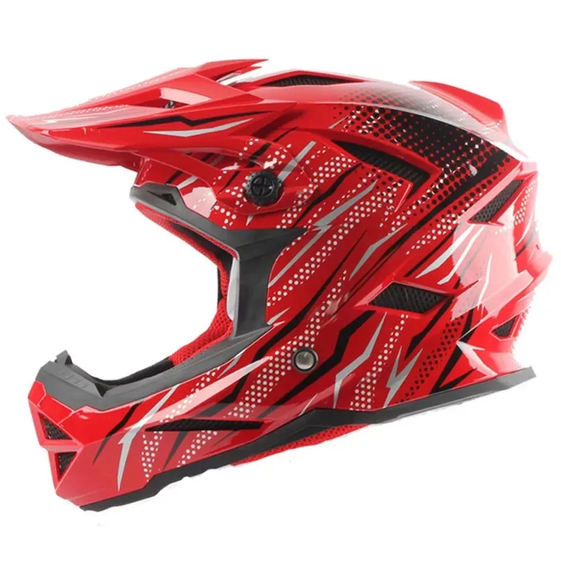 

New Motocross Helmet Mountain Bike Full Helmet Downhill Helmet Racing Helmet