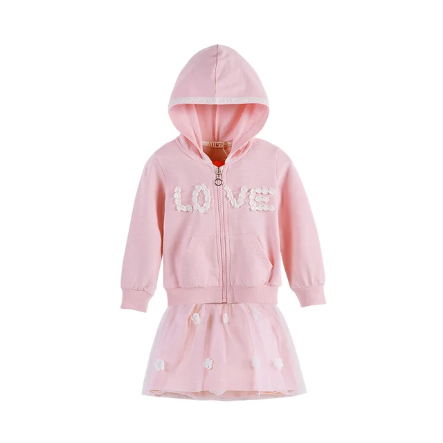 baby girls suit 2016 brand baby clothing set (jacket+skirt)infant