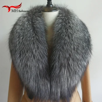 

Real Fox Fur Collars Female Fox Fur Square Collar Ring Scarf Women 100% Natural Genuine Fox Fur shawl Scarves Collar Accessorie