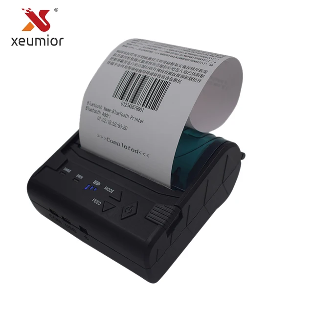 Cheap 80mm POS Bluetooth Printer Android IOS Mobile Mini Portable Thermal Receipt Printer Handheld Pos Printer Label System SM-8003BT
