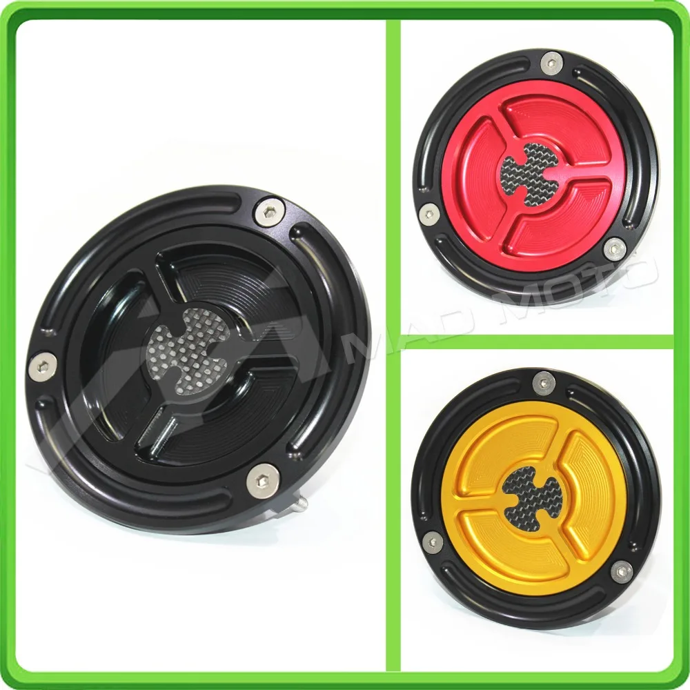 Motorcycle Keyless Carbon Gas Tanks Fuel Cap Cover for Kawasaki Ninja 250  EX250 2008 2009 2010 2011 2012 (19)