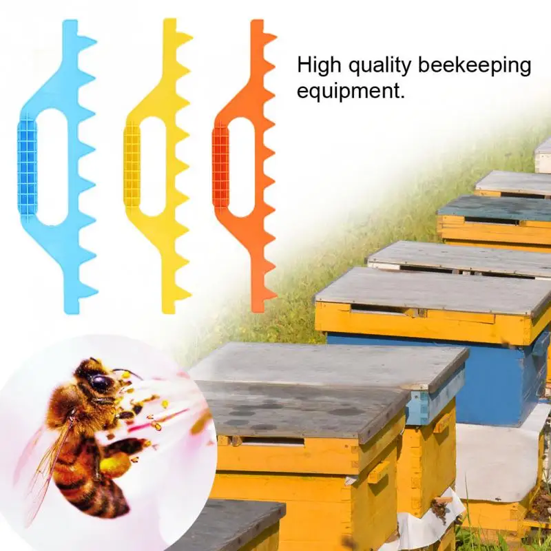 Синий желтый оранжевый цвет принадлежности для пчеловодства рамка в виде пчелиного улья Spcing инструмент Spacer садовые инструменты оптом