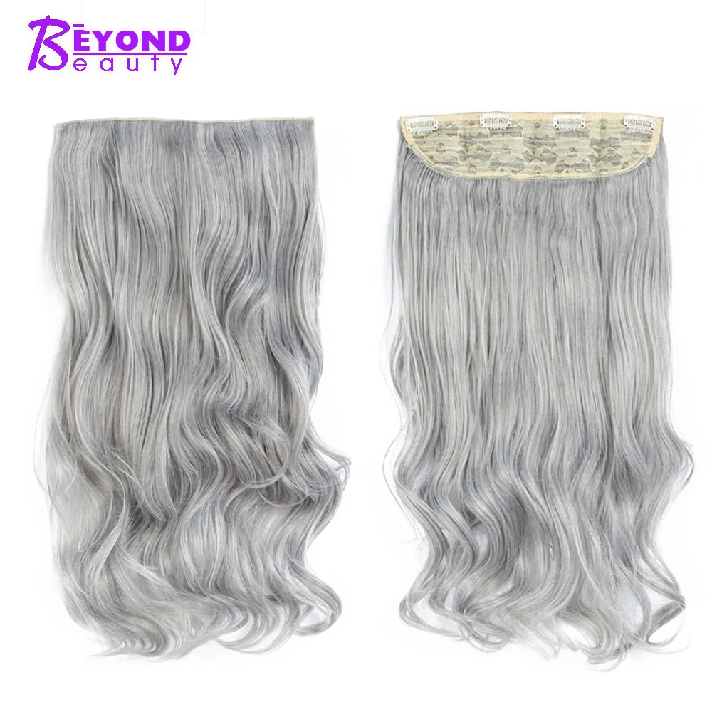 Beyond beauty синтетические волосы для наращивания на заколках 190 г цельные термостойкие накладные волнистые волосы 24 дюйма 60 см