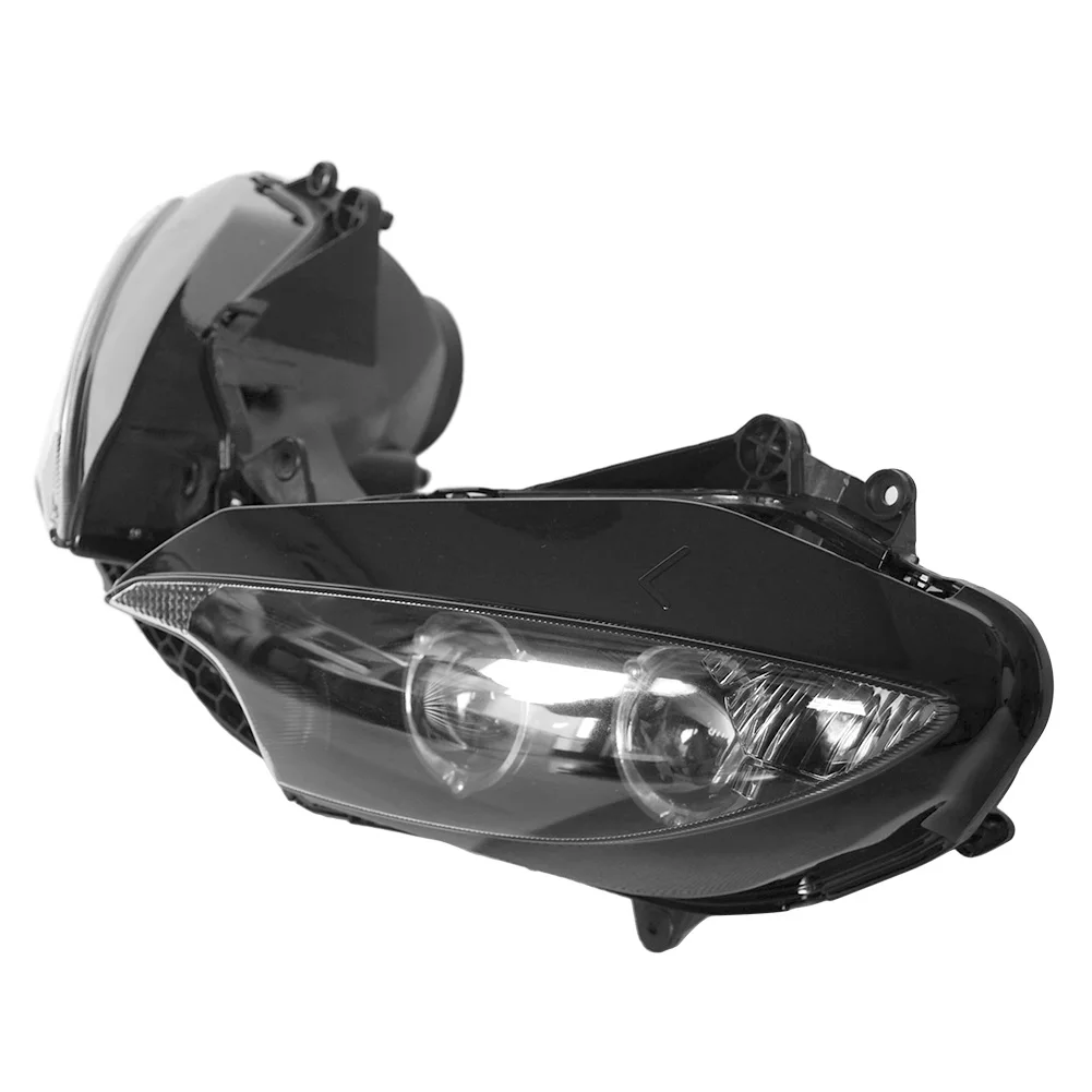 Headlight Headlamp For Yamaha YZF R6 2003 2004 2005 YZF-R6 03 04 05 Clear Head light lamp Black Color