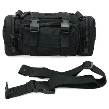 

Black Travel Waist Bag Movement Service Line Bag