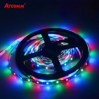 

2835 RGB LED Strip Light 5M DC12V 300 LEDs Diode Tape Light TV Backlight Blue Green Red Cold/Warm White
